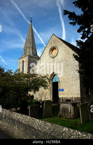 La Chiesa di San James, Aston, Oxfordshire, England, Regno Unito Foto Stock