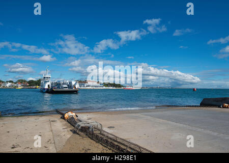 Catena Sandbank traghetto dall'Studland (a ovest). Foto Stock