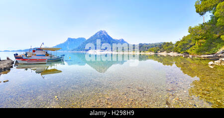 Heraion di lago - Vouliagmeni Loutraki Grecia Foto Stock