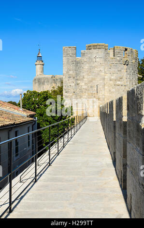 AIGUES MORTES, LOUIS IX, CAMARGUE, GARD FRANCIA 30 Foto Stock
