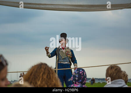 Fino n l'aria a Baiter Park Poole Foto Stock