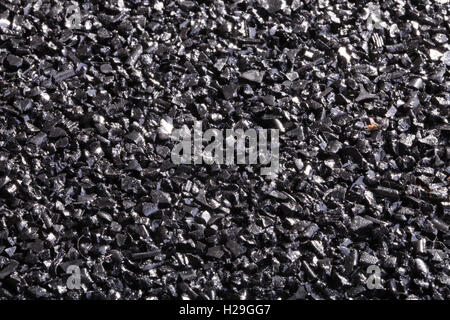 Colored Stone chip / superficie di ghiaia. Foto Stock