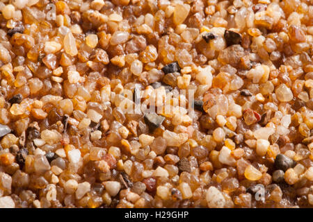 Colored Stone chip / superficie di ghiaia. Foto Stock