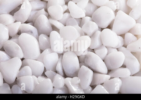 Colored Stone chip / superficie di ghiaia. Foto Stock