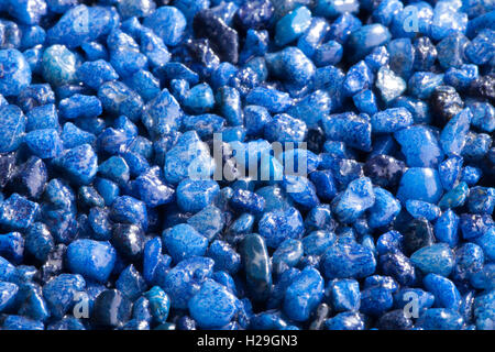Colored Stone chip / superficie di ghiaia. Foto Stock