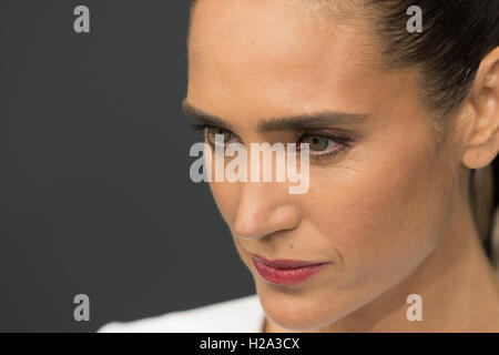 Zurigo, Svizzera. Il 26 settembre 2016. Jennifer Connelly assiste il tappeto verde per il film American pastorale al XII Zurigo Film Festival a Corso Kino a Zurigo, Svizzera. Nicola Mastronardi/Alamy Live News. Foto Stock