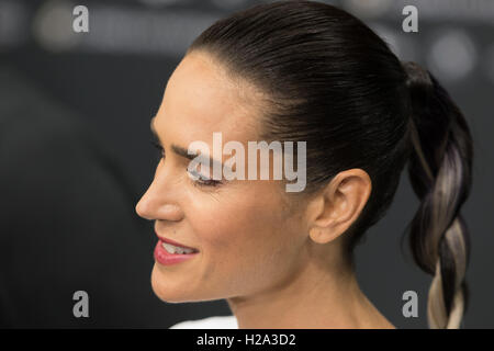 Zurigo, Svizzera. Il 26 settembre 2016. Jennifer Connelly assiste il tappeto verde per il film American pastorale al XII Zurigo Film Festival a Corso Kino a Zurigo, Svizzera. Nicola Mastronardi/Alamy Live News. Foto Stock