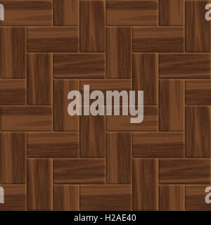 Legno parquet sfondo. Modello senza giunture. Foto Stock