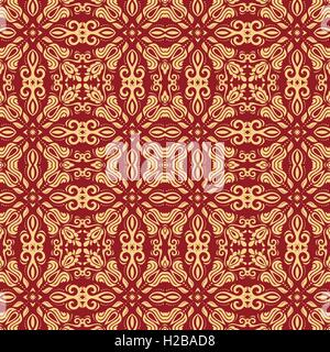 Vettore di Seamless Pattern barocco Illustrazione Vettoriale