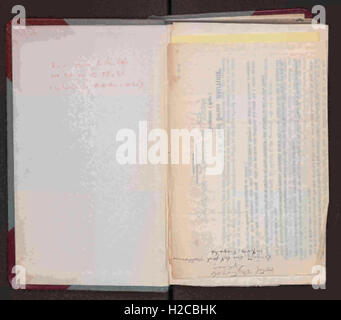 F. R. Fosberg notebook campo n. 53, comincia con - 39651, terminando con - 39809 Foto Stock