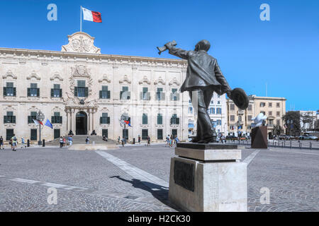 Auberge de Castille, Valletta, Malta Foto Stock