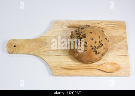 Ciambelle al caffè con cioccolato panificio di chip Foto Stock