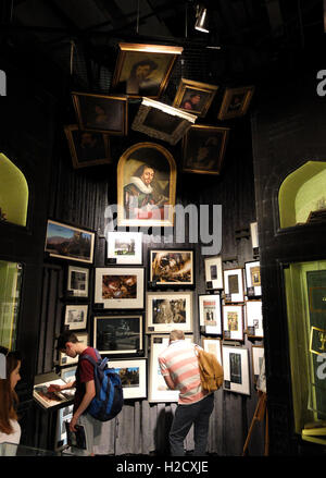 La realizzazione di Harry Potter Warner Bros studio Tour, Londra Foto Stock