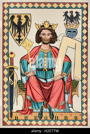 Enrico IV (10501106). Imperatore del Sacro Romano Impero. Enrico IV