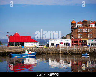 North Pier e Columba Hotel a Oban Argyll and Bute Scozia Scotland Foto Stock