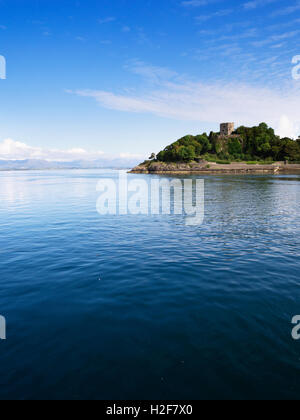 Dunollie castello vicino a Oban Argyll and Bute Scozia Scotland Foto Stock