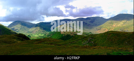 La Southern fells di Patterdale Foto Stock