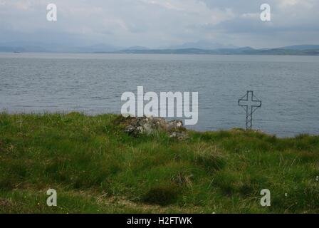 Punto di erba, Isle of Mull, Argyll and Bute, Scozia Foto Stock