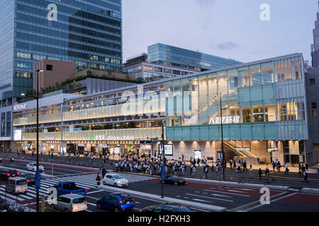 Shinjuku Expressway Bus Terminal, Shinjuku, Tokyo, Giappone Foto Stock