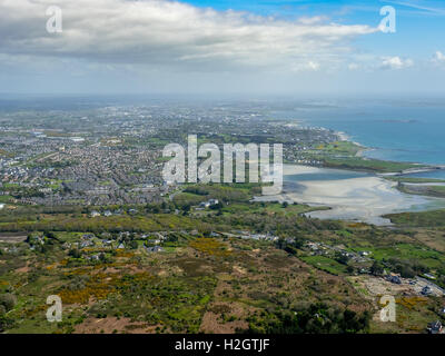 Rusheen Bay, Galway, County Clare, Irlanda Foto Stock