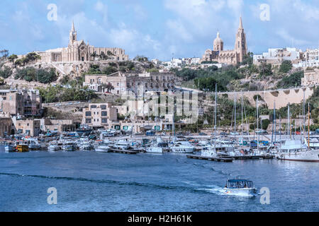 Mgarr a Gozo, Malta Foto Stock