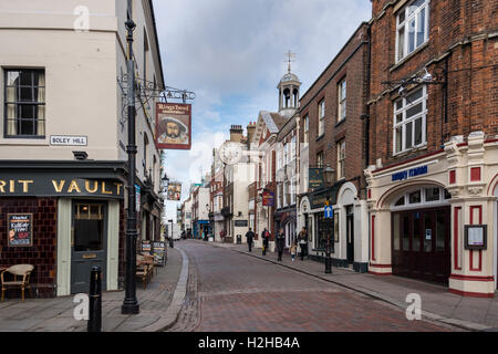 High Street, Rochester, Kent, Regno Unito Foto Stock