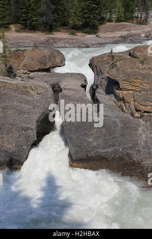 Natual ponte di yoho np Foto Stock