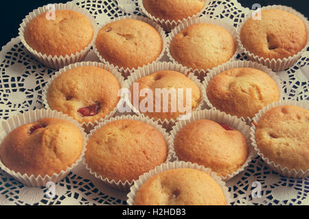 Muffin in stile vintage Foto Stock