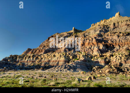 Fango colorato- e clay-pietre di Wasatch Formazione Foto Stock