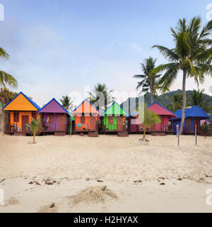 Gateway tropicale hut Foto Stock