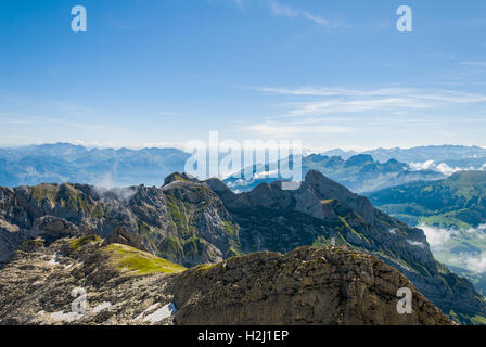 Saentis, Schwaegalp - Svizzera Foto Stock