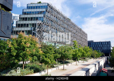 Parigi Francia, HQ edificio direzione de l'Urbanisme Foto Stock