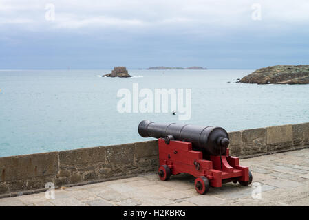 Saint Malo, in Bretagna, Francia, Unione Europea, Europa Foto Stock