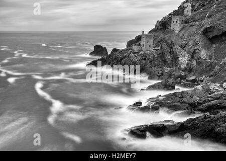 Miniere di Botallack St appena Cornovaglia Foto Stock