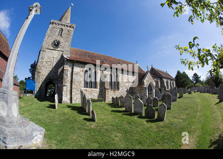 Santa Maria Vergine Chiesa Brading Foto Stock