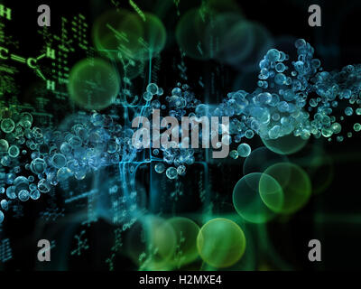 Vita interiore di chimica Foto Stock