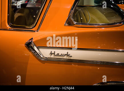 Auto sul display interno Studerbaker Museo Nazionale di South Bend Indiana Foto Stock