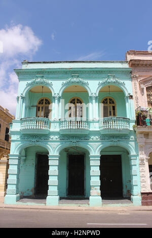 Edificio di Havana Foto Stock