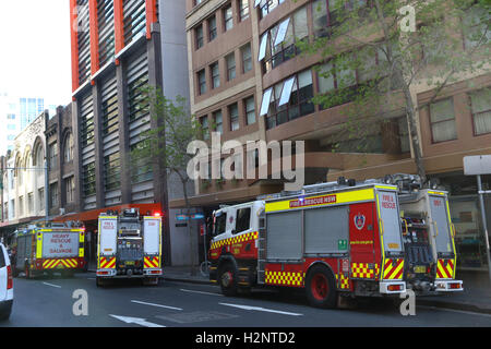 Motori Fire a Sydney, in Australia. Foto Stock