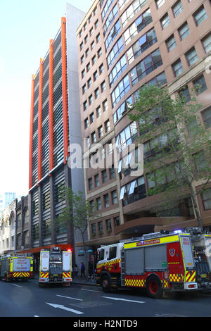 Motori Fire a Sydney, in Australia. Foto Stock