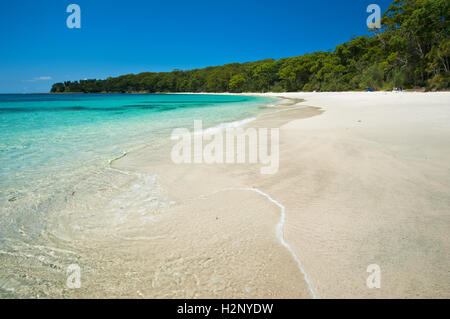 Murrays famosa spiaggia di Booderee National Park, parte di Jervis Bay. Foto Stock