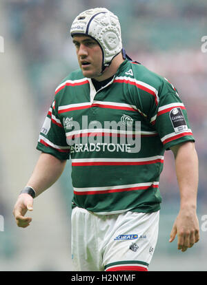 - Gloucester Rugby vs Leicester Tigers - Guinness Premiership Final a Twickenham Stadium - 12/05/07 Foto Stock