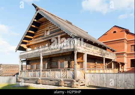 Museo di architettura in legno. La Russia Foto Stock