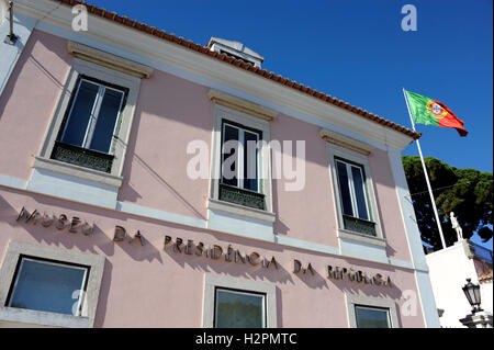 Il Museu da Presidencia da Republica, Palacio de Belem, Belem Palace, residenza del Presidente della Repubblica, Belem, Lisbona Foto Stock