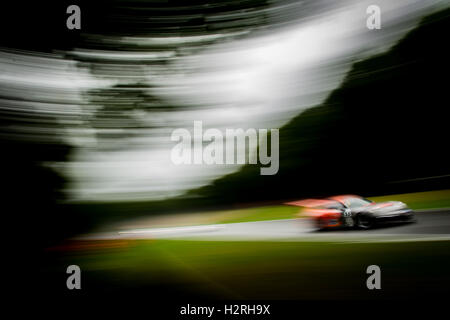 Fawkham, Longfield, UK. 1 Ottobre, 2016. Porsche racing driver Giovanni McCullagh e Redline Racing rigidi durante le qualifiche per la Porsche Carrera Cup Gran Bretagna a Brands Hatch circuito GP (foto di gergo Toth / Alamy Live News) Foto Stock