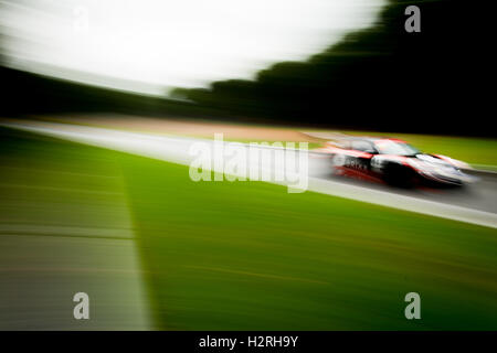 Fawkham, Longfield, UK. 1 Ottobre, 2016. Porsche racing driver Barrie Baxter e Redline Racing rigidi durante le qualifiche per la Porsche Carrera Cup Gran Bretagna a Brands Hatch circuito GP (foto di gergo Toth / Alamy Live News) Foto Stock