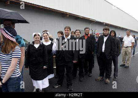 Manheim, PA, Stati Uniti d'America. 1 Ott 2016. Candidato presidenziale repubblicano Donald Trump raduni in a Mannheim, Lancaster County, PA, in data 1 ottobre 2016. Credito: Bastiaan Slabbers/ZUMA filo/Alamy Live News Foto Stock