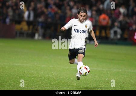 Metz, Francia. 01 ott 2016. French League calcio 1. FC Metz rispetto a Monaco. Mota Veiga De Carvalho e Silva essere Credito: Azione Sport Plus/Alamy Live News Foto Stock