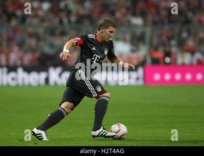 Bastian SCHWEINSTEIGER, Franz Beckenbauer addio partita, FC Bavaria Monaco di Baviera v. Real Madrid nello stadio Allianz Arena di Monaco di Baviera Foto Stock