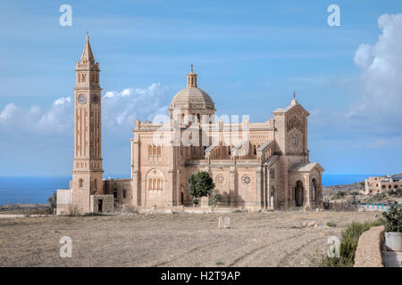 Basilica di Ta Pinu, Gharb, Gozo, Malta Foto Stock